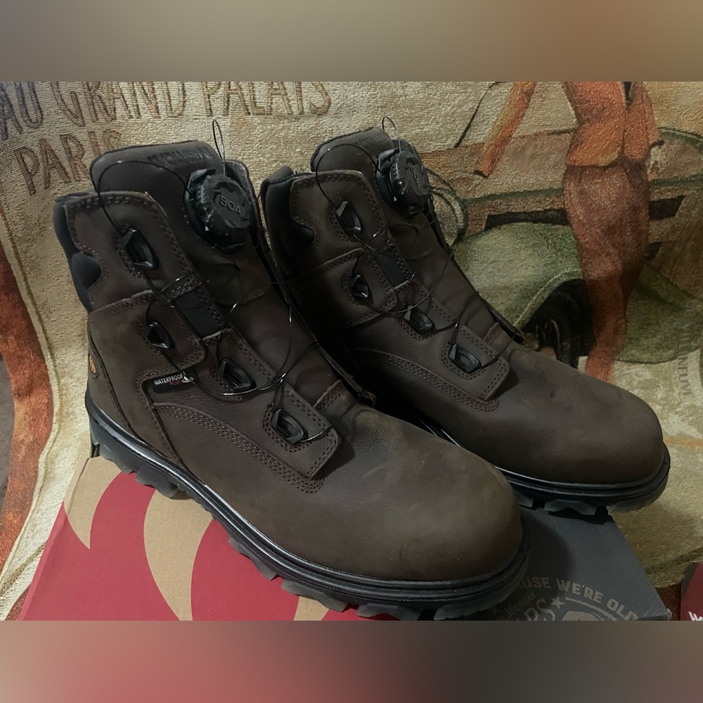 NEW Wolverine Boots I-90 EPX BOA 11.5 Color: Coffee Bean